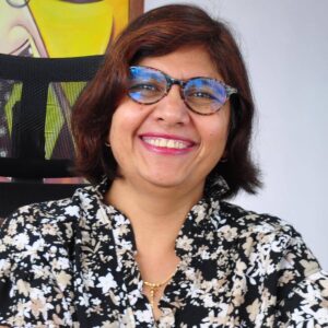 Photograph of Leena Tripathi, Leader of the Biotechnology program at the International Institute of Tropical Agriculture